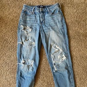 Well used hollister womens jeans they have the most comfortable fit!